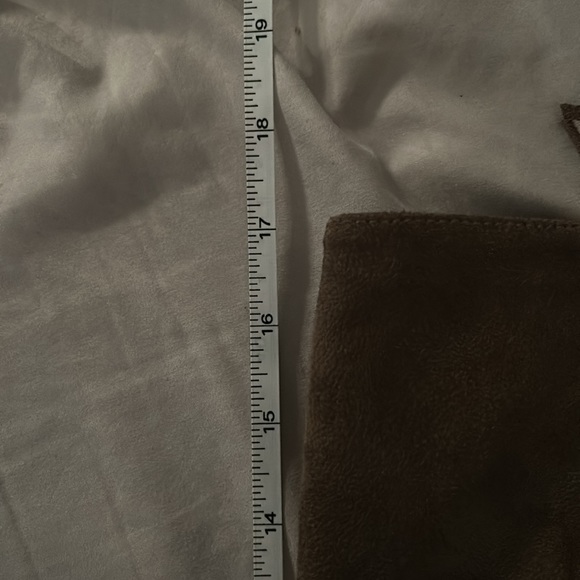 Rock And Candy Calf Length  Boots Safiya  Size 10. Fringe Taupe Suede . EUC - Picture 8 of 8